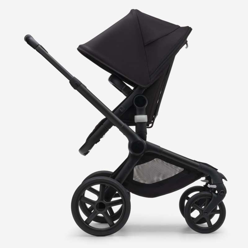 Carrito Bugaboo Fox 5 con capazo y silla - Negro Medianoche